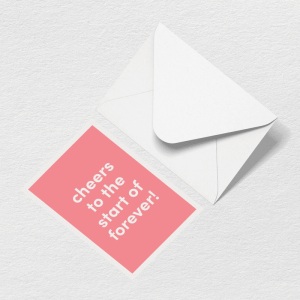 Happy Engagement Greeting Card